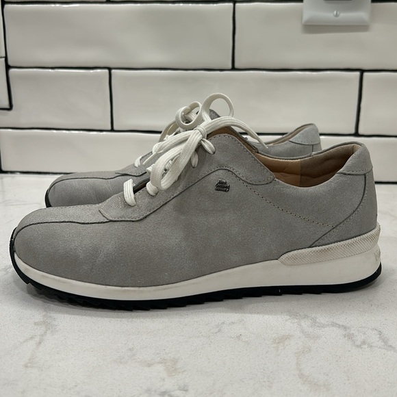 Finn Comfort Sarnia Nero Suede Leather Grey Sneakers Shoes Women’s 7.5 - Picture 16 of 16